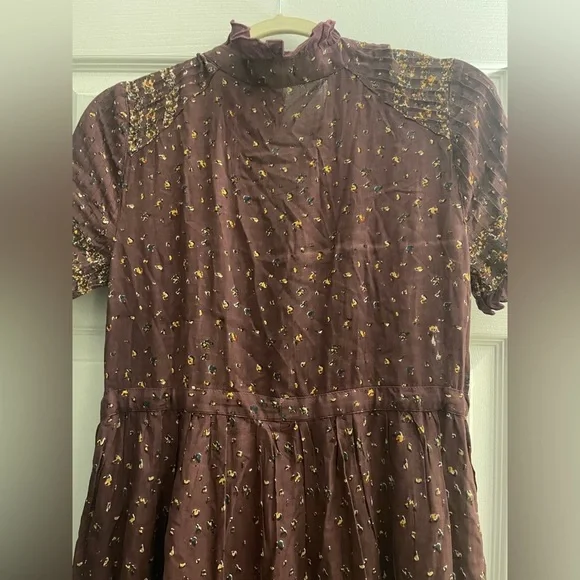 Free People Rare Feelings Maxi Dress | Purple Combo | Size XS | Boho Cottagecore - Picture 11 of 13